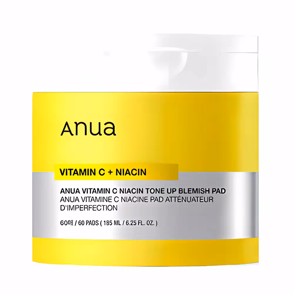 تونر پد آنوا Anua حاوی Vitamin C   Niacin حجم 185 میل