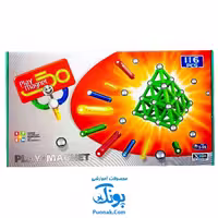 بازی فکری مگنت تیپ سه راد و گوی 116 قطعه کلاسیک Play Magnet