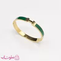 دستبند زنانه هرمس مدل ظریف رنگ سبز کد 280