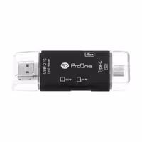 مبدل OTG و رم ریدر تایپ سی پرووان مدل PCO03