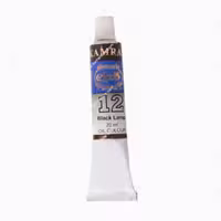 رنگ روغن 22 میل تکرنگ کامران مدل Black Lamp 12