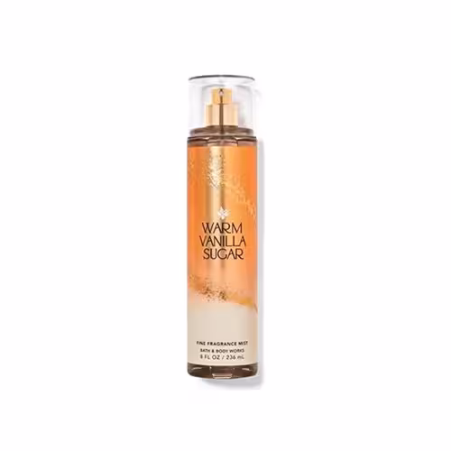 بادی اسپلش رایحه WARM VANILLA SUGAR برند BATH AND BODY WORKS 236 میلی لیتر