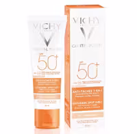 کرم ضد آفتاب رنگی ویشی مدل ضد لک VICHY حجم 50 میلی لیتر