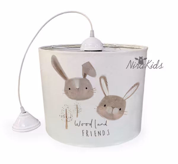 لوستر طرح خرگوش پترنی