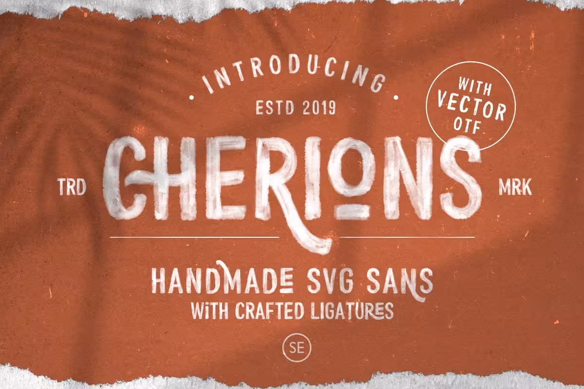 دانلود فونت Cherions – SVG Sans