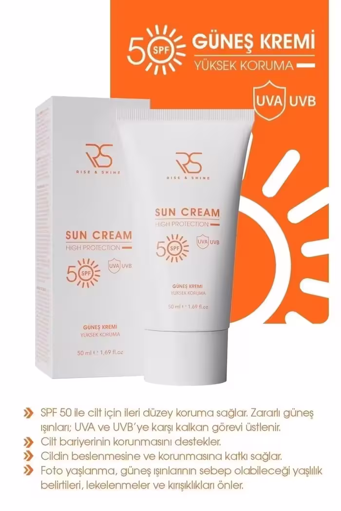 کرم ضد آفتاب SPF 50  - 50 میلی لیتر - 4470