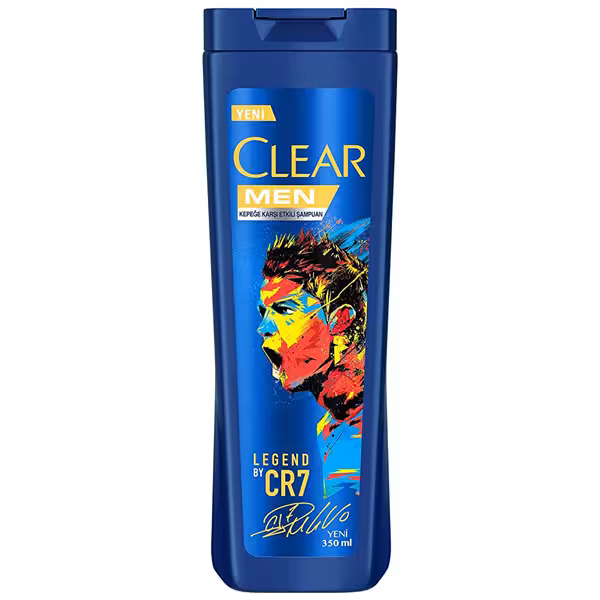 مشخصات، خرید و قیمت شامپو ضد شوره مردانه کلیر مدل رونالدو Legend By CR7 حجم 350 میل ⭐️ ویان مارکت