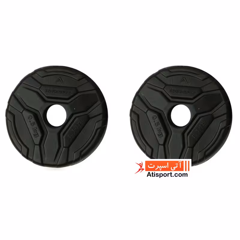 صفحه دمبل نیم کیلوگرم یک عدد