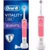 مسواک برقی اورال بی مدل Oral-B Vitality D100 Pink صورتی