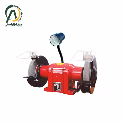 سنگ رومیزی (چرخ سنباده) 200 میلی متر دو طرفه 3 فاز محک مدل GD 200-3HL