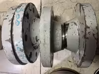 فلنج گلودار "4 ریس فیس کلاس 300  B16  رده 40 از جنس   SA/A182/ F 316L  فابریک