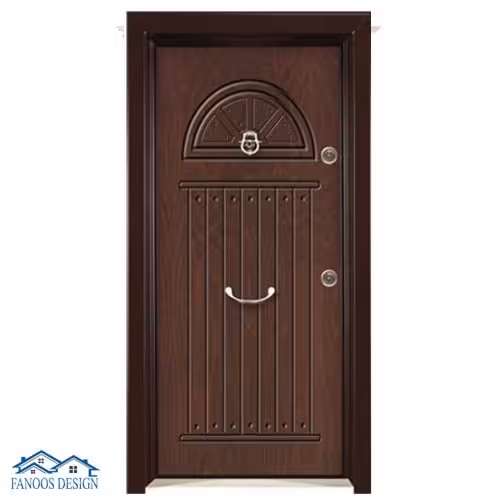 درب ضد سرقت CNC روکش راش کد 1270