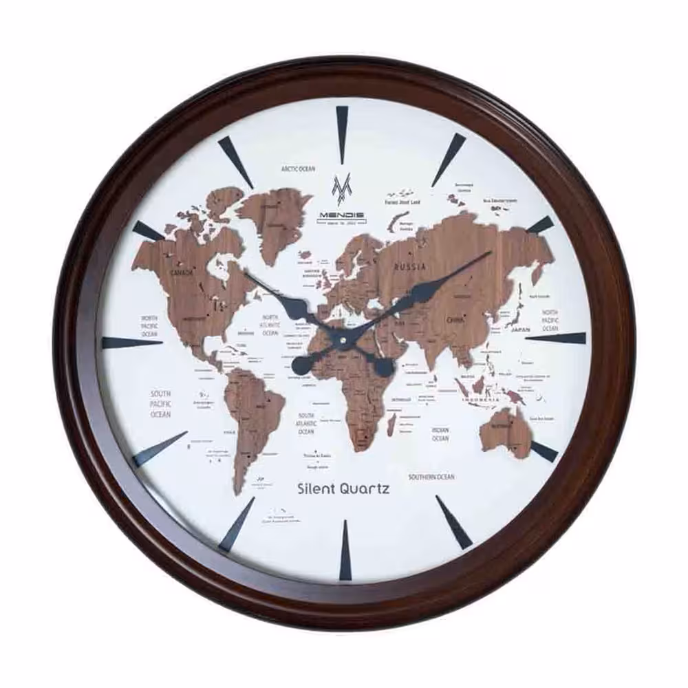 ساعت دیواری 711 فندقی (70CM)