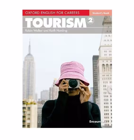 Oxford English for Careers Tourism 2 آکسفورد انگلیش فور کریرز توریسم دو سیاه و سفید