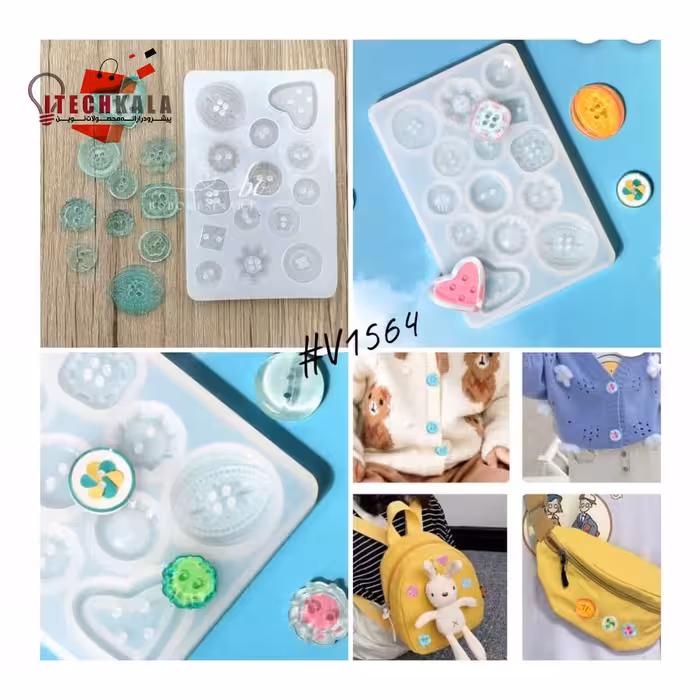 قالب دکمه طرح دار