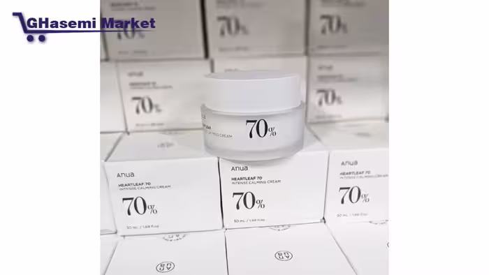 کرم مرطوب کننده و تسکین دهنده آنوا ANUA Heartleaf 70% Intense Calming