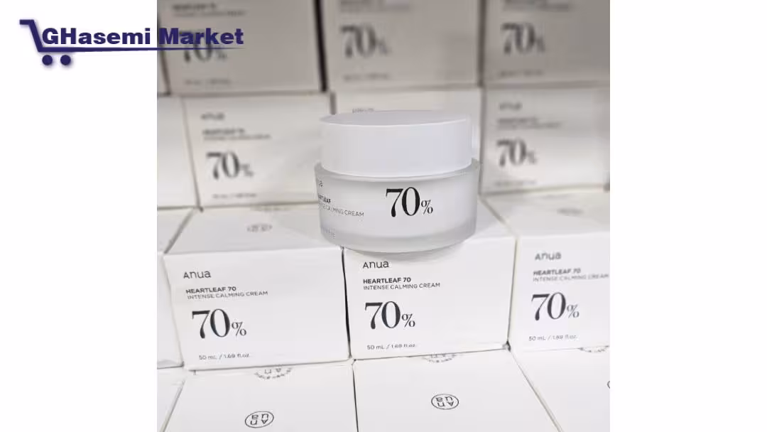 کرم مرطوب کننده و تسکین دهنده آنوا ANUA Heartleaf 70% Intense Calming