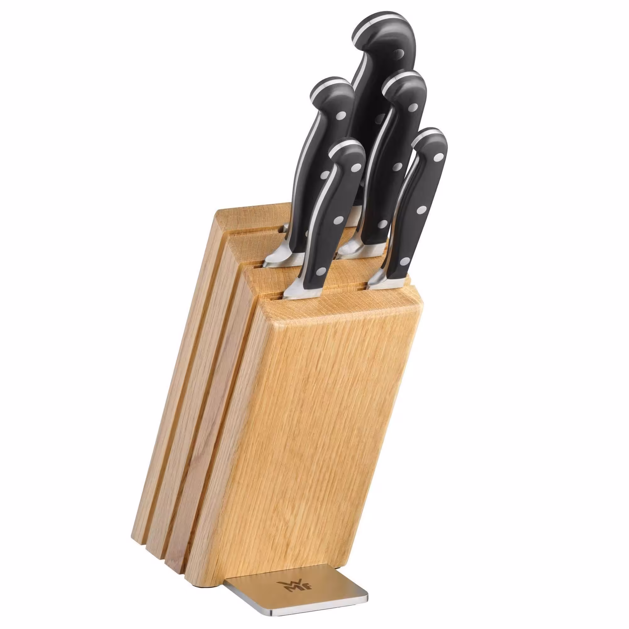 سرویس چاقو 6 پارچه دبلیو ام اف مدل WMF Spitzenklasse Messerblock plus