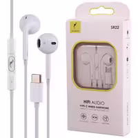 هدفون سیمدار میکروفن دار سوکت Type C Sky dolphin SR22