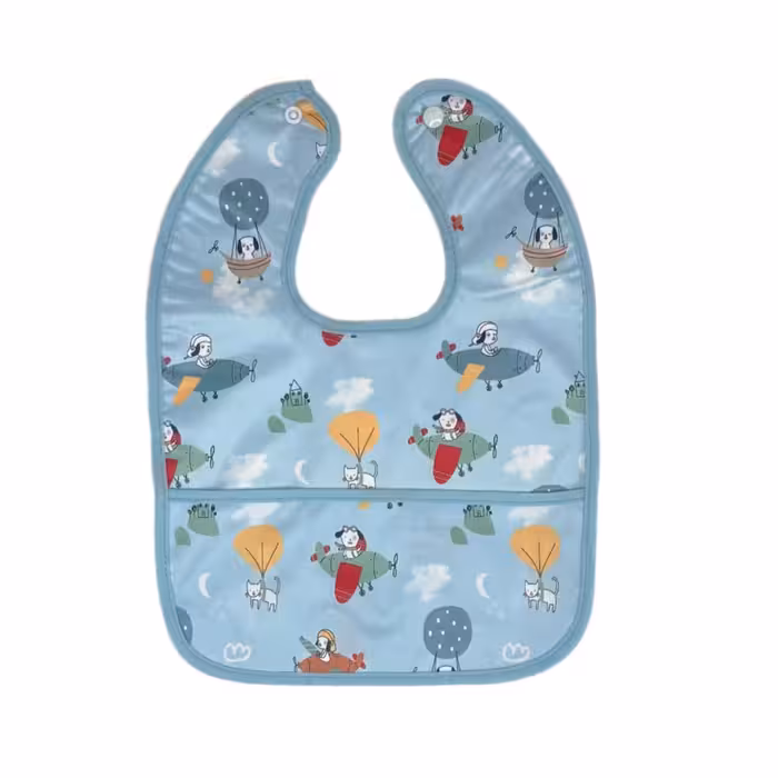 پیش بند مخزن دار نوزاد پلاستیکی طرح دار