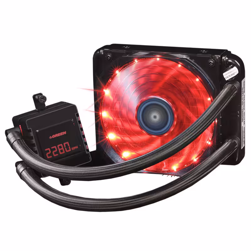 سیستم خنک کننده پردازنده مایع گرین مدل Glacier GLC120 EVO