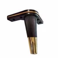 پایه مبل و میز 18 سانتی متر رنگ سفید محکم و بادوام بسته 4 عددی(فقط رنگ سفید موجود است)