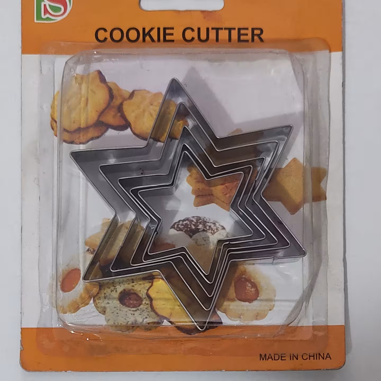 کاتر استیل ستاره 5 تایی با سایز های 4و5و6و7/5و9 سانت