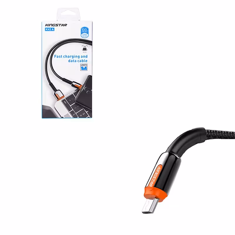 کابل میکرو یو اس بی کینگ استار K42A طول 1 متر