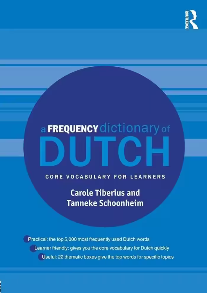 ای فرکانسی دیکشنری او داچ | کتاب هلندی A Frequency Dictionary of Dutch