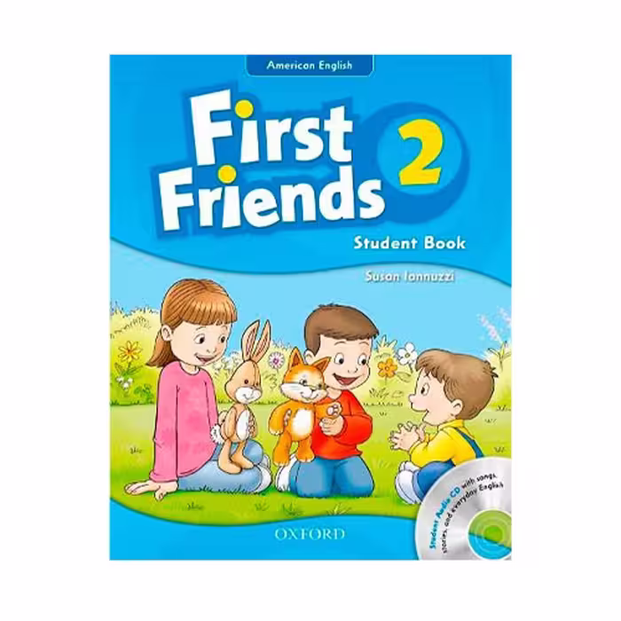 کتاب فرست فرندز 2 سایز بزرگ | American First Friends 2 %sep
