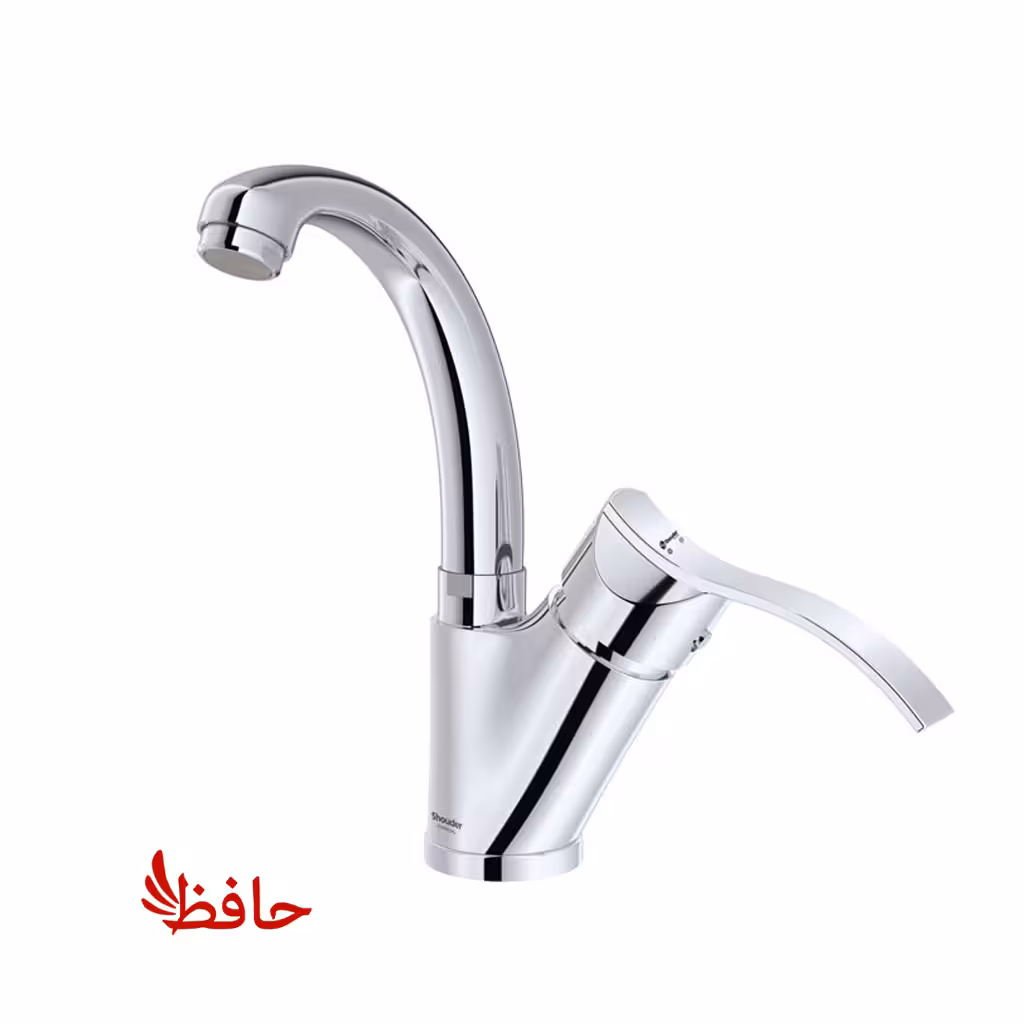 شیر روشویی متحرک شودر مدل اپال کروم