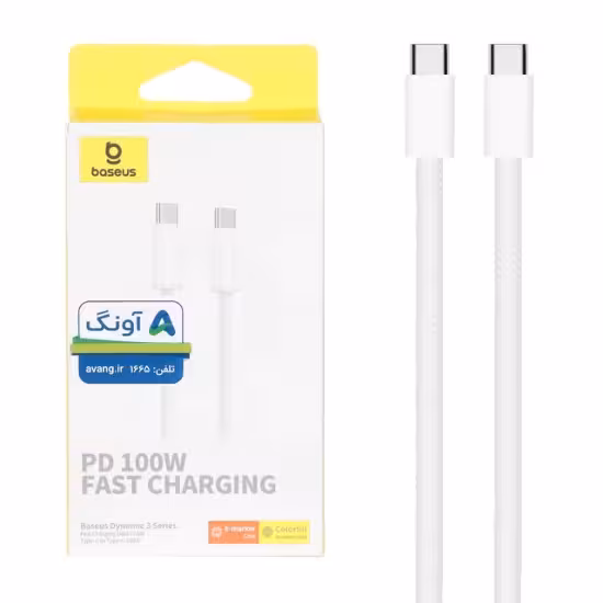 کابل تبدیل USB-C به USB-C بیسوس مدل CB000076