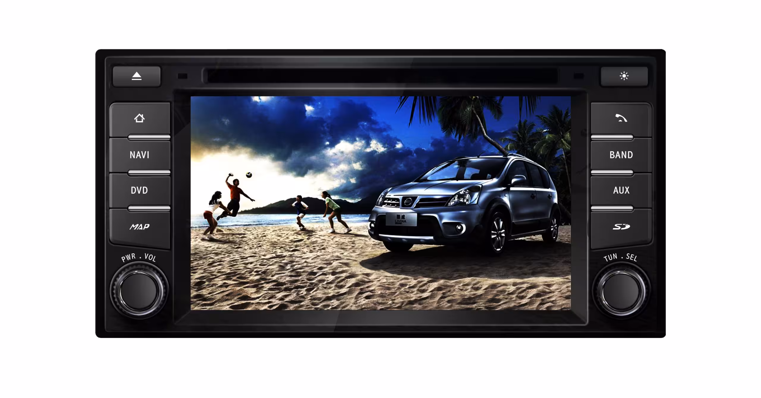 نمایشگر اندروید UNIVERSAL & Nissan JUKE Winca