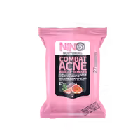 دستمال مرطوب آرايش پاک کن 27 برگ ضد آکنه نینو