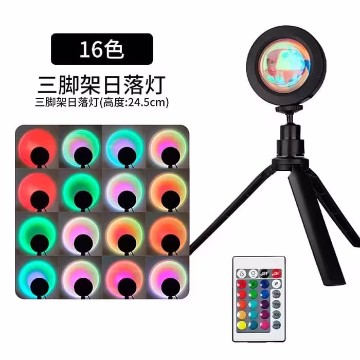 چراغ خواب مدل SUNSET RGB K