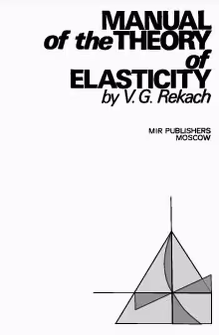 خرید و دانلود نسخه کامل کتاب Manual of the Theory of Elasticity