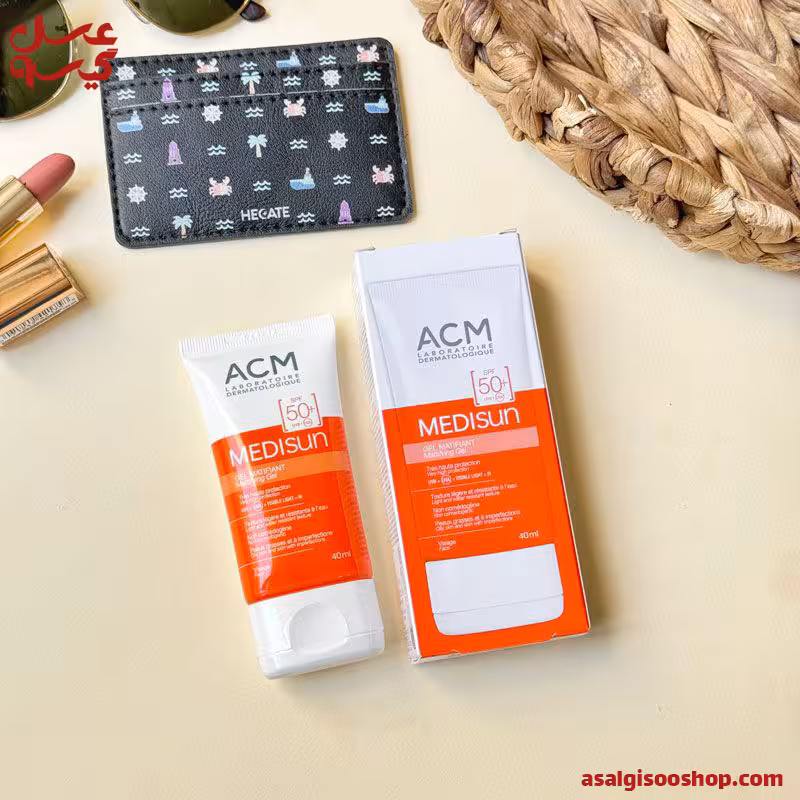 ضدآفتاب  SPF 50 بی رنگ ACM مدل MEDISUN | کد 2529