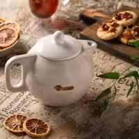 قوری گرد رنگی RK