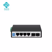 سوئیچ اترنت  صنعتی  4 پورت HRUI مدل HR500-SWG1042S