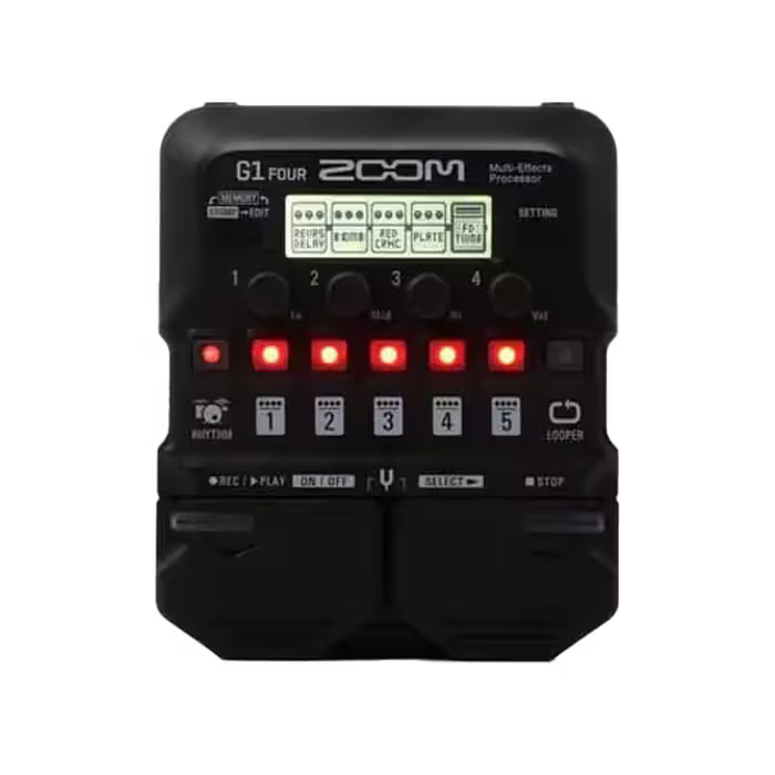 مولتی افکت گیتار الکتریک Zoom G1 Four