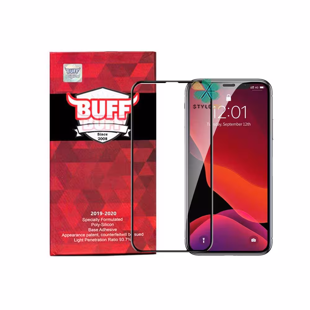 گلس محافظ صفحه گوشی آیفون Apple iPhone 12 Pro مدل Buff 5D