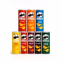 چیپس پرینگلز Pringles حجم 165 گرم