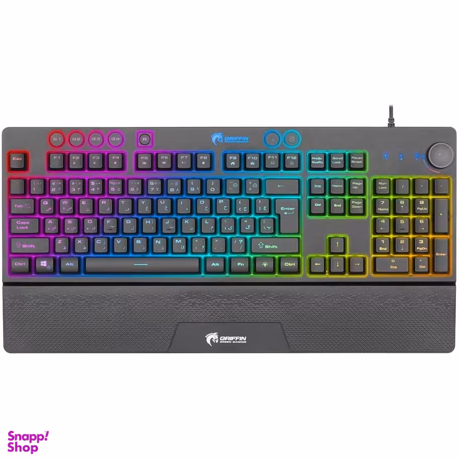 کیبورد گیمینگ گرین مدل GK703 RGB