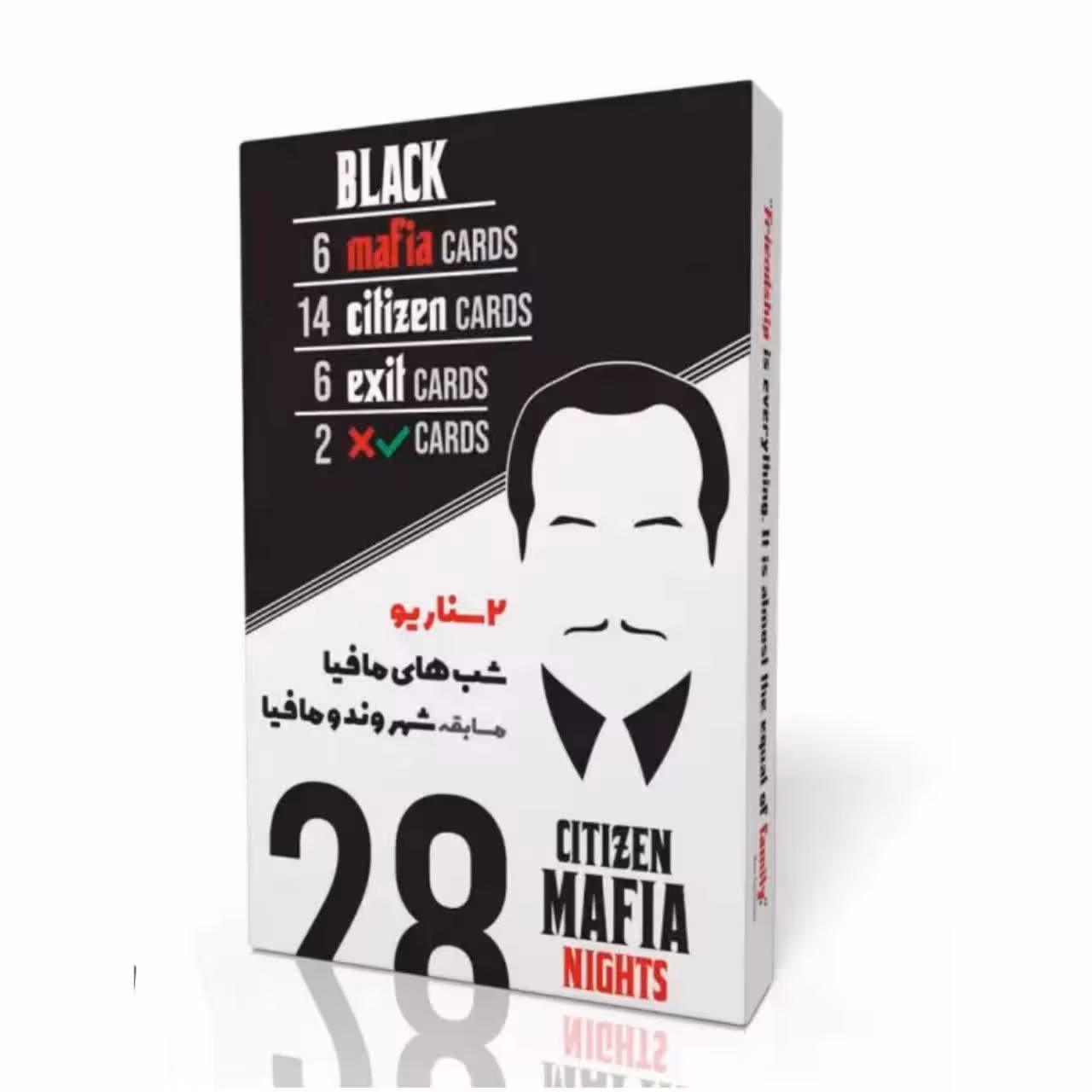 بازی مافیا سناریو شب های مافیا پاکت ذهن زیبا