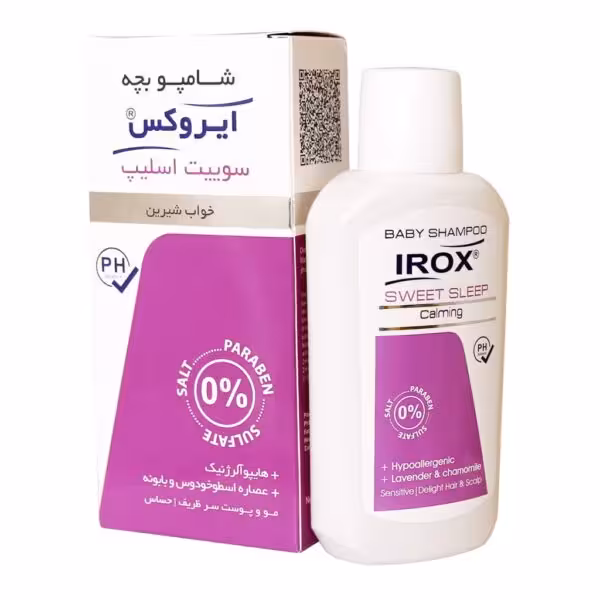 شامپو بچه سوئیت اسلیپ ایروکسIrox Sweet Sleep Baby Shampoo