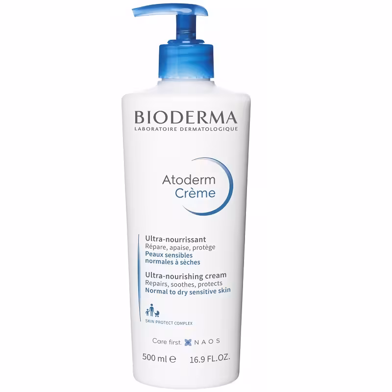 کرم پمپی مرطوب کننده 500 میل اتودرم بایودرما BIODERMA