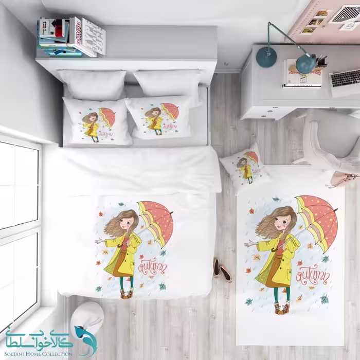 روتختی طرح چتر سایز یکنفره کد A1745