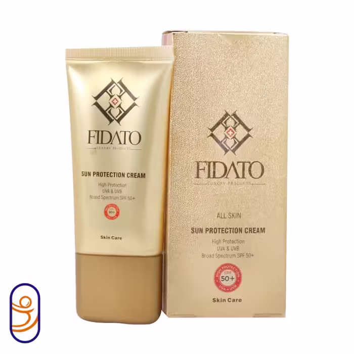 کرم ضد آفتاب ساده انواع پوست SPF50 فیداتو