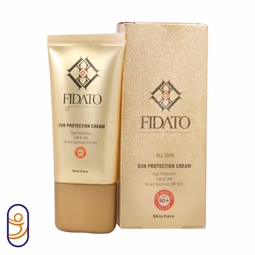 کرم ضد آفتاب ساده انواع پوست SPF50 فیداتو
