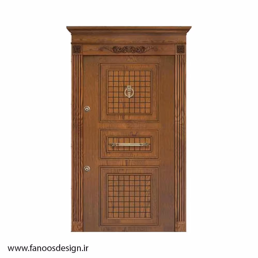 درب ضد سرقت لوکس ایرانی ساده کد 1324